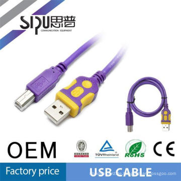 SIPU bunte USB-Kabel mit Verpackung 2.0 Kabel heißen Verkauf für Drucker